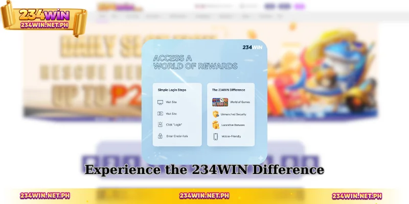 Experience the 234WIN Difference