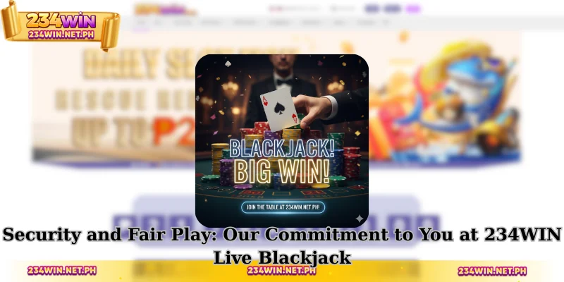Security and Fair Play: Our Commitment to You at 234WIN Live Blackjack