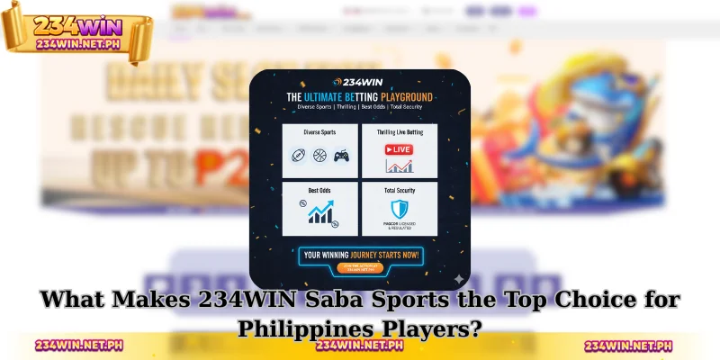 What Makes 234WIN Saba Sports the Top Choice for Philippines Players?