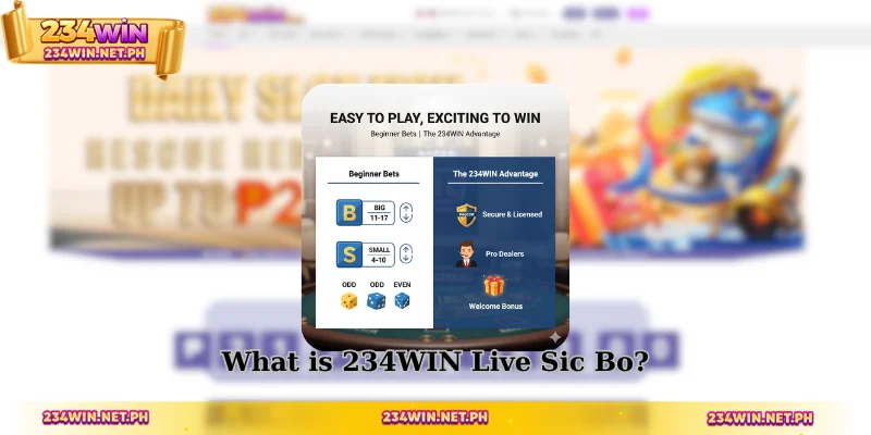 What is 234WIN Live Sic Bo?