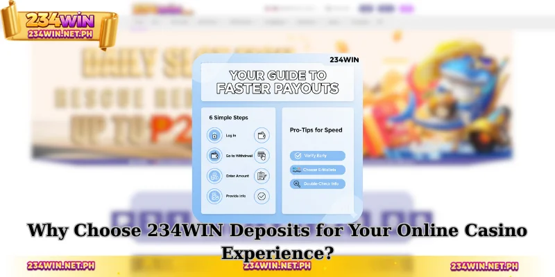 Why Choose 234WIN Deposits for Your Online Casino Experience?
