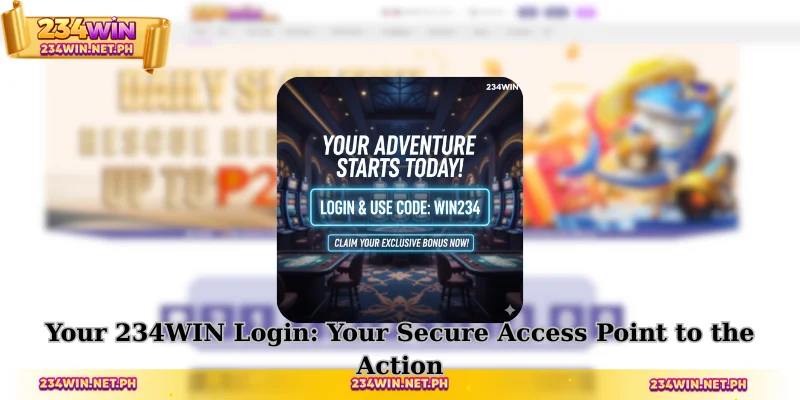 Your 234WIN Login: Your Secure Access Point to the Action