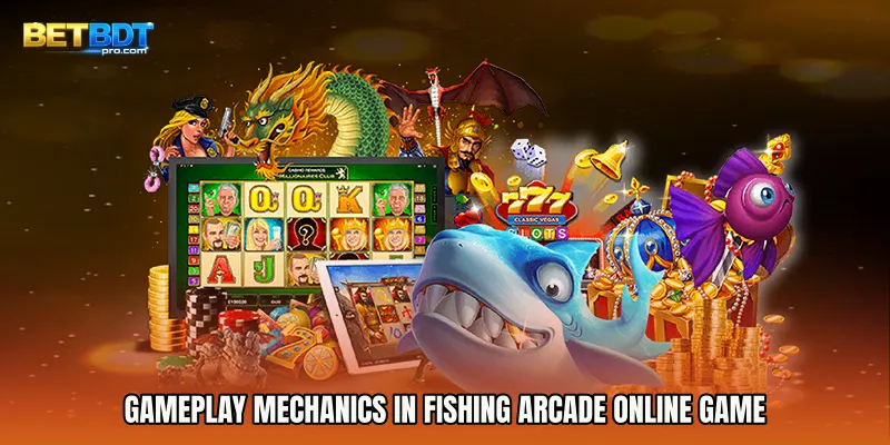Gameplay Mechanics in Fishing Arcade online game