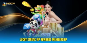 Lucky streak VIP rewards membership
