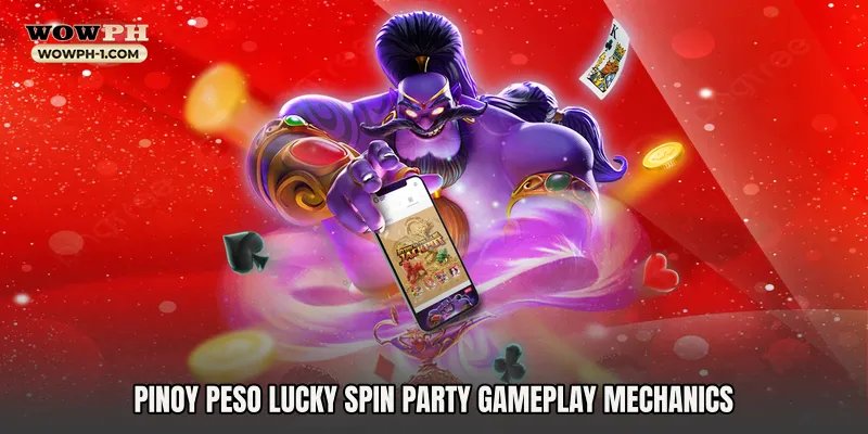 Pinoy Peso Lucky Spin Party Gameplay Mechanics