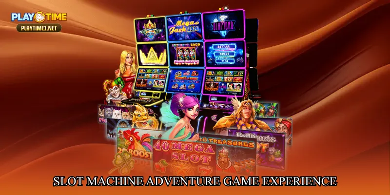 Slot machine adventure game experience